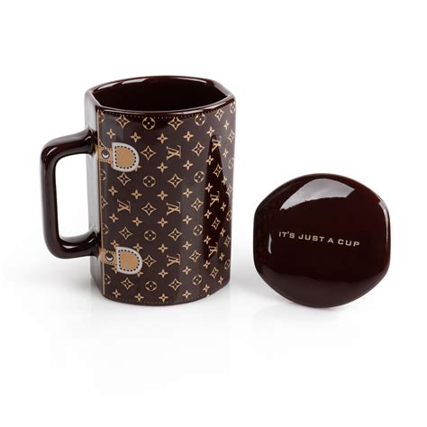 louis vuitton coffe cup|louis vuitton stainless steel cup.